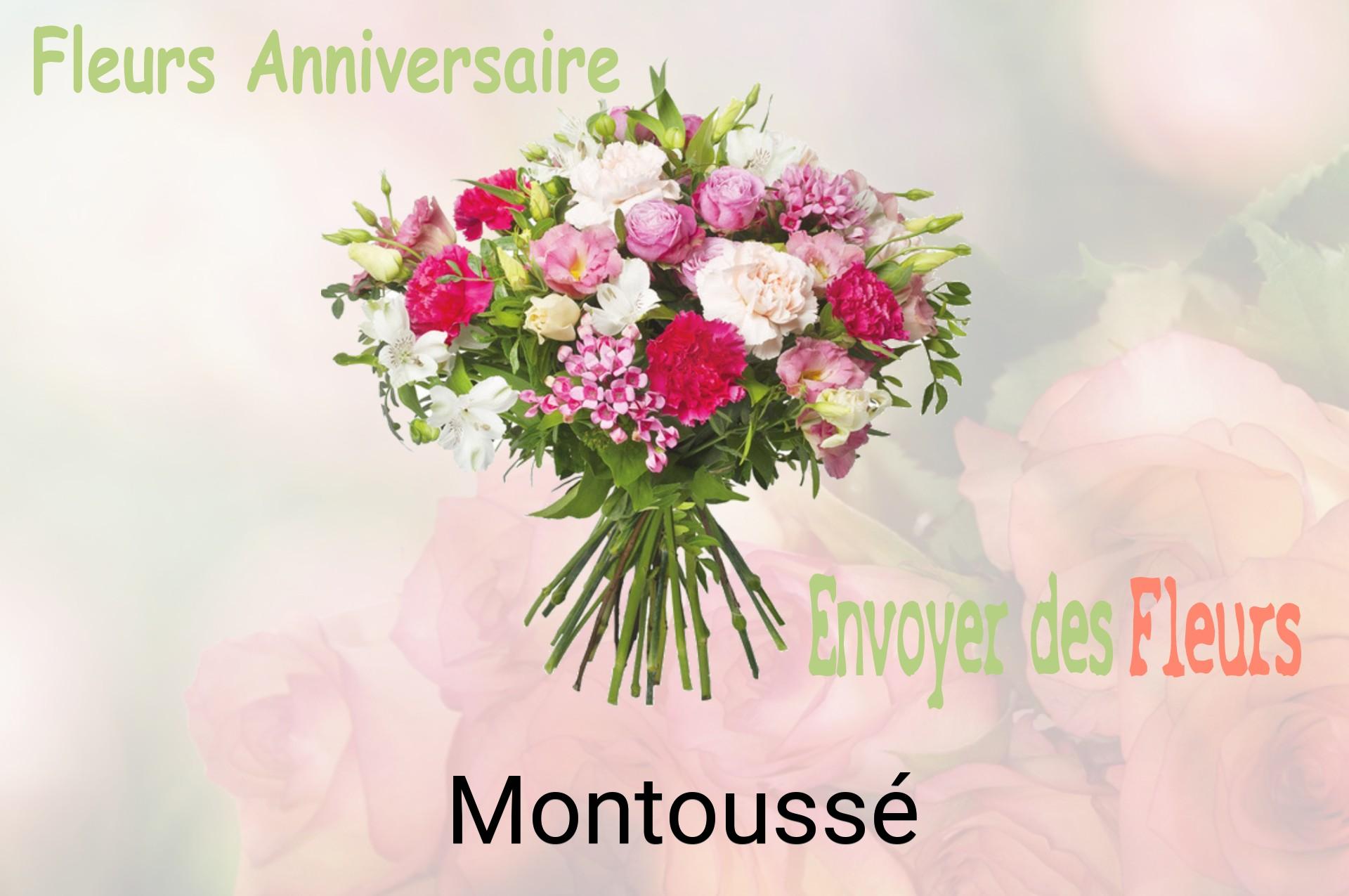 Bouquet de fleurs d’anniversaire livré à Montoussé